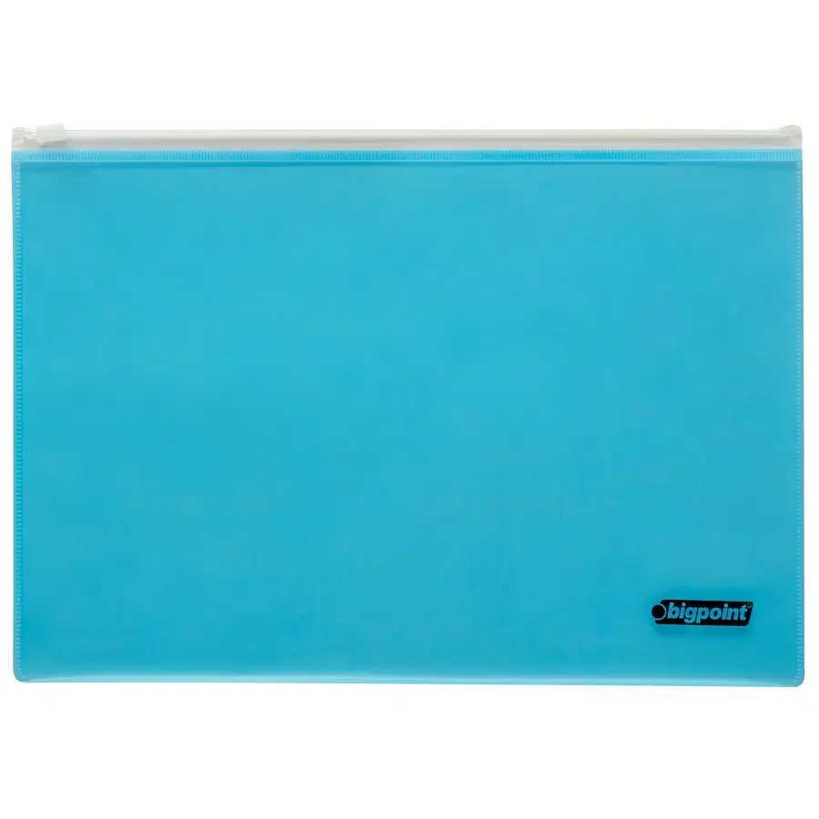Bigpoint Kilitli Döküman Dosyası A4 PP Mavi x 12 Adet