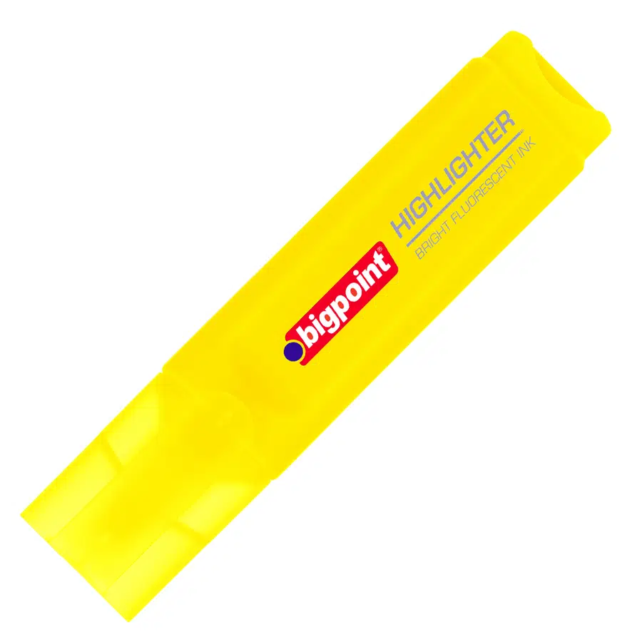 Bigpoint Fosforlu Kalem Sarı x 12 Adet