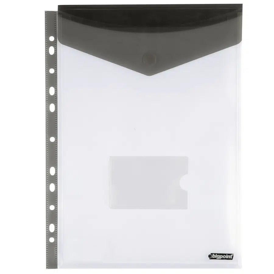 Bigpoint 11 Delikli Dik Cırtlı Dosya A4 Dumanlı x 12 Adet