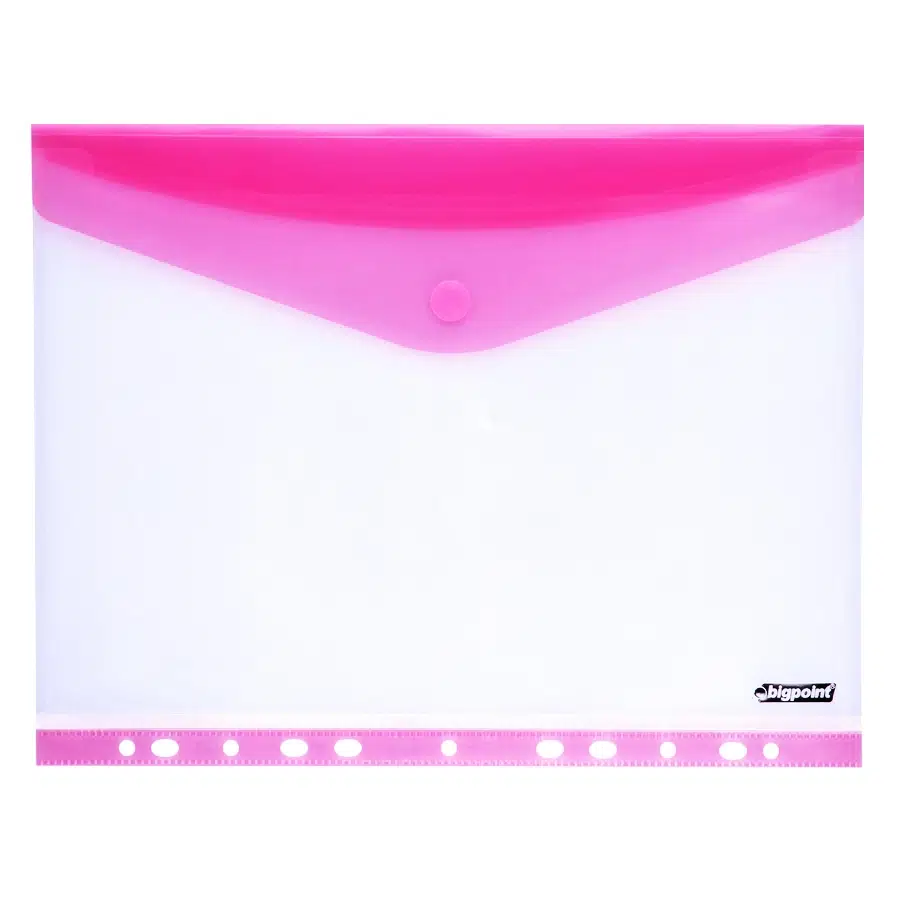 Bigpoint 11 Delikli Yan Cırtlı Dosya A4 Kırmızı x 12 Adet