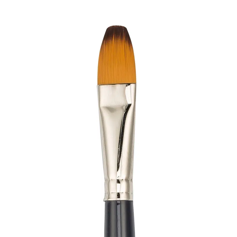 Bigpoint 200KF Serisi Sentetik Kıl Kedi Dili Fırça No: 18 12'li Kutu