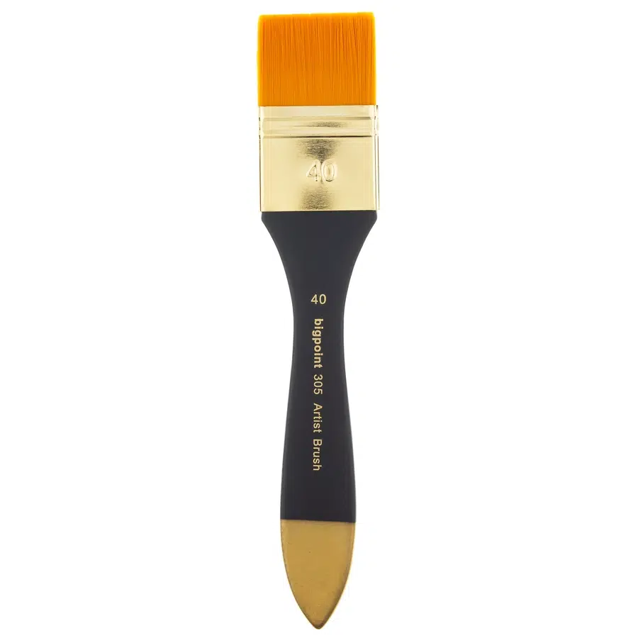 Bigpoint 305 Serisi Sentetik Kıl Zemin Fırçası No: 40mm x 12 Adet