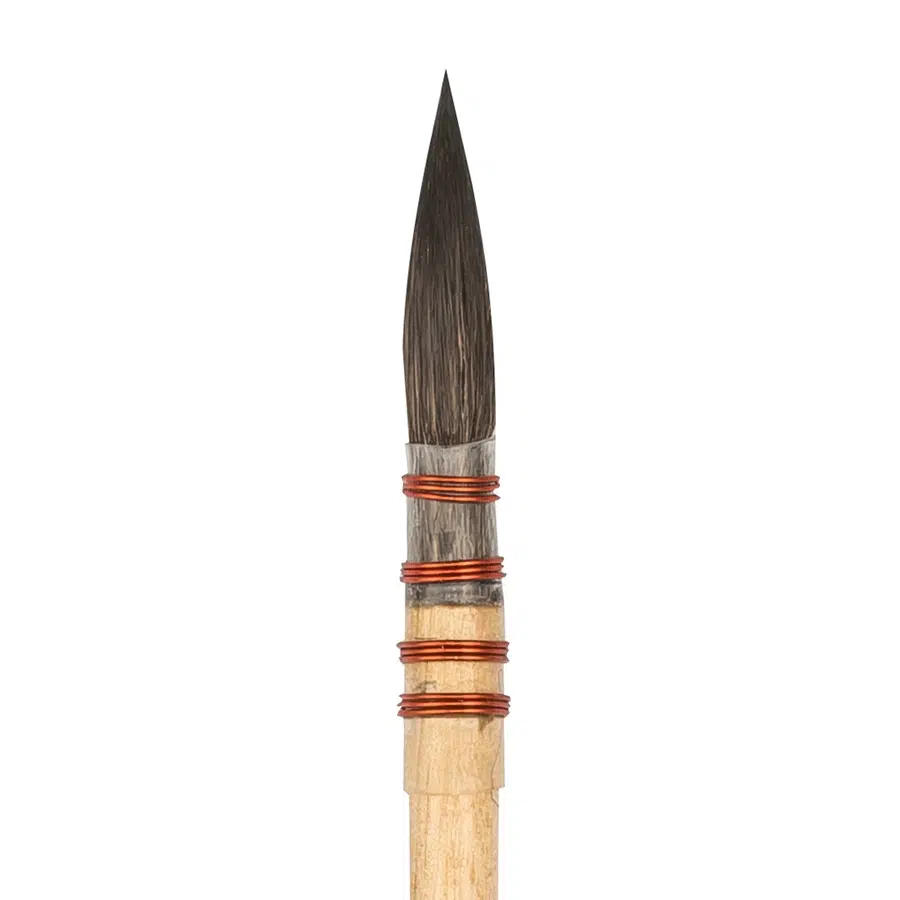 Bigpoint 525 Serisi Sincap Kılı Yuvarlak Fırça No: 4 x 6 Adet