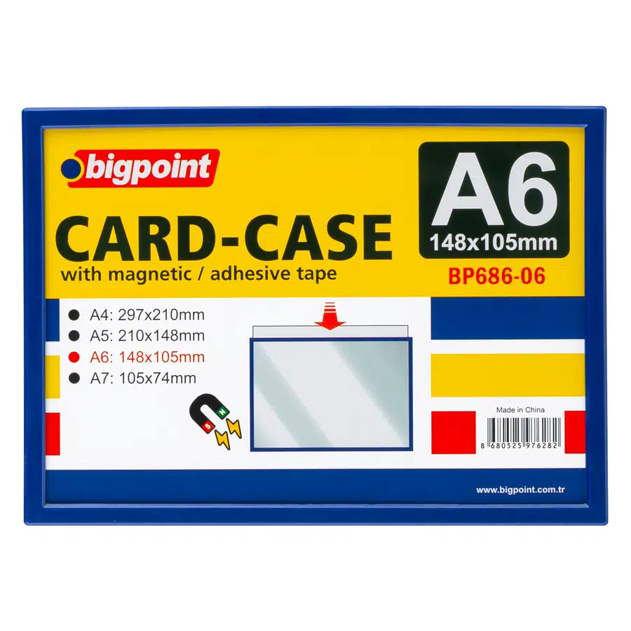 Bigpoint A6 Mıknatıslı(Magnetic) Afiş Muhafaza Kabı x 10 Adet