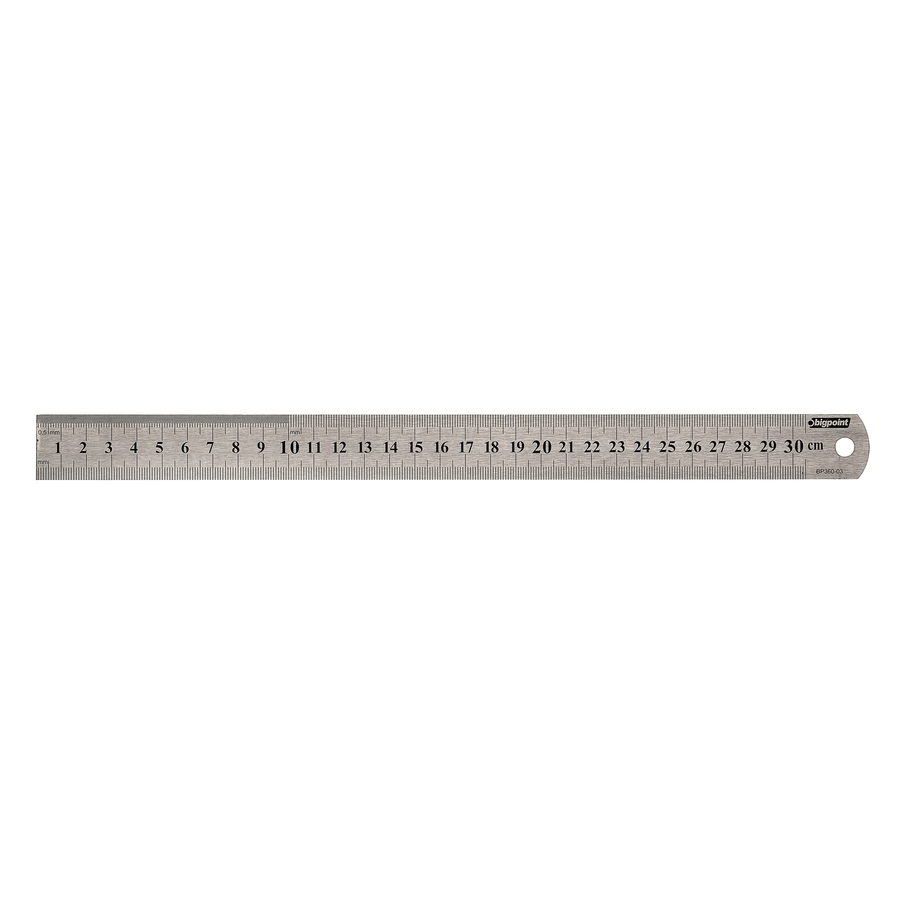 Bigpoint Çelik Cetvel 30 cm 12'li Kutu