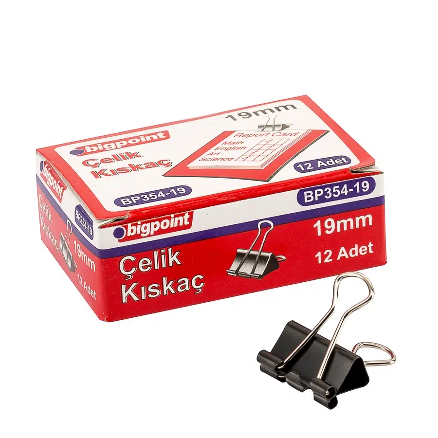 Bigpoint Çelik Kıskaç 19 mm x 12 Düzine
