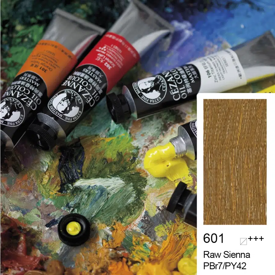 Bigpoint Cezanne Extra Fine Yağlı Boya 45 ml Raw Sienna 601 x 6 Adet