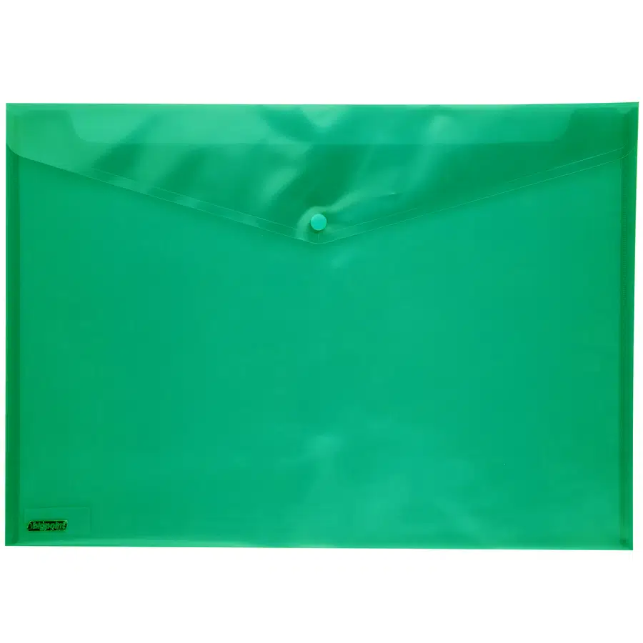 Bigpoint Çıtçıtlı Dosya A3 Yeşil x 12 Adet