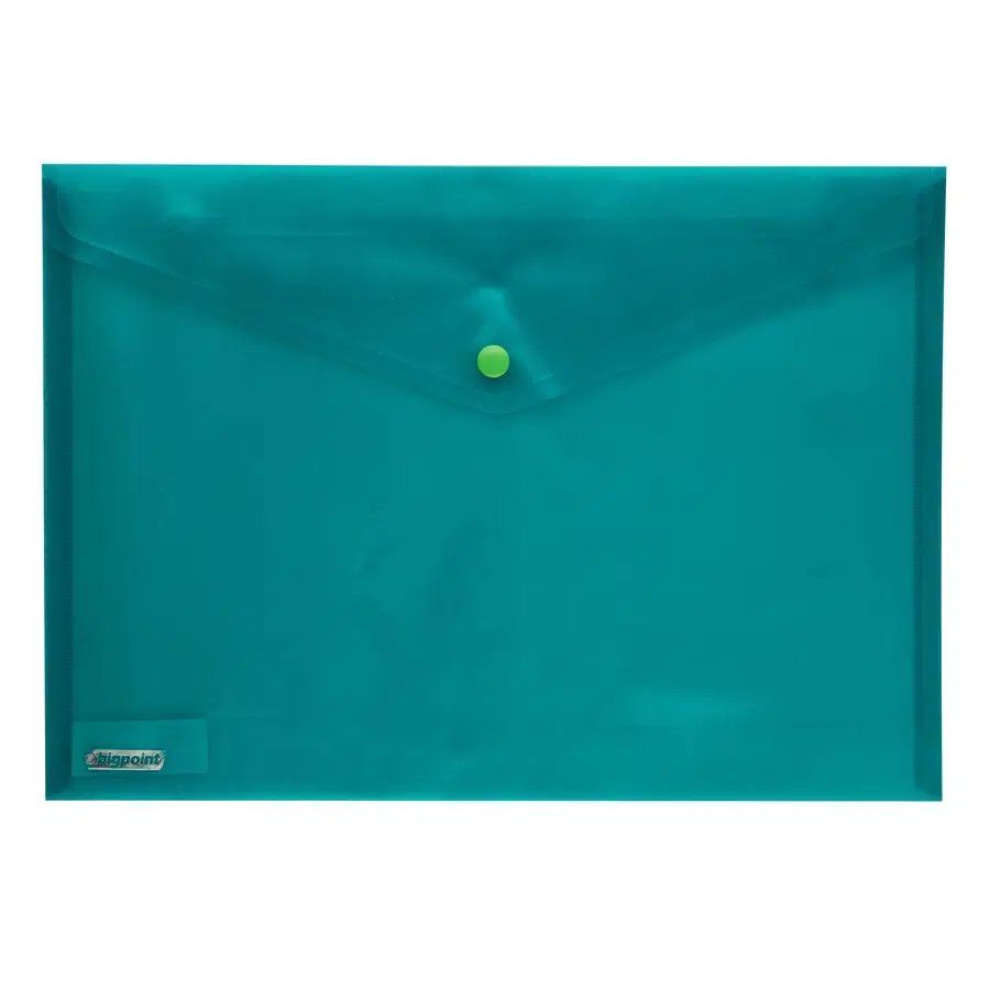 Bigpoint Çıtçıtlı Dosya A4 Yeşil x 24 Adet