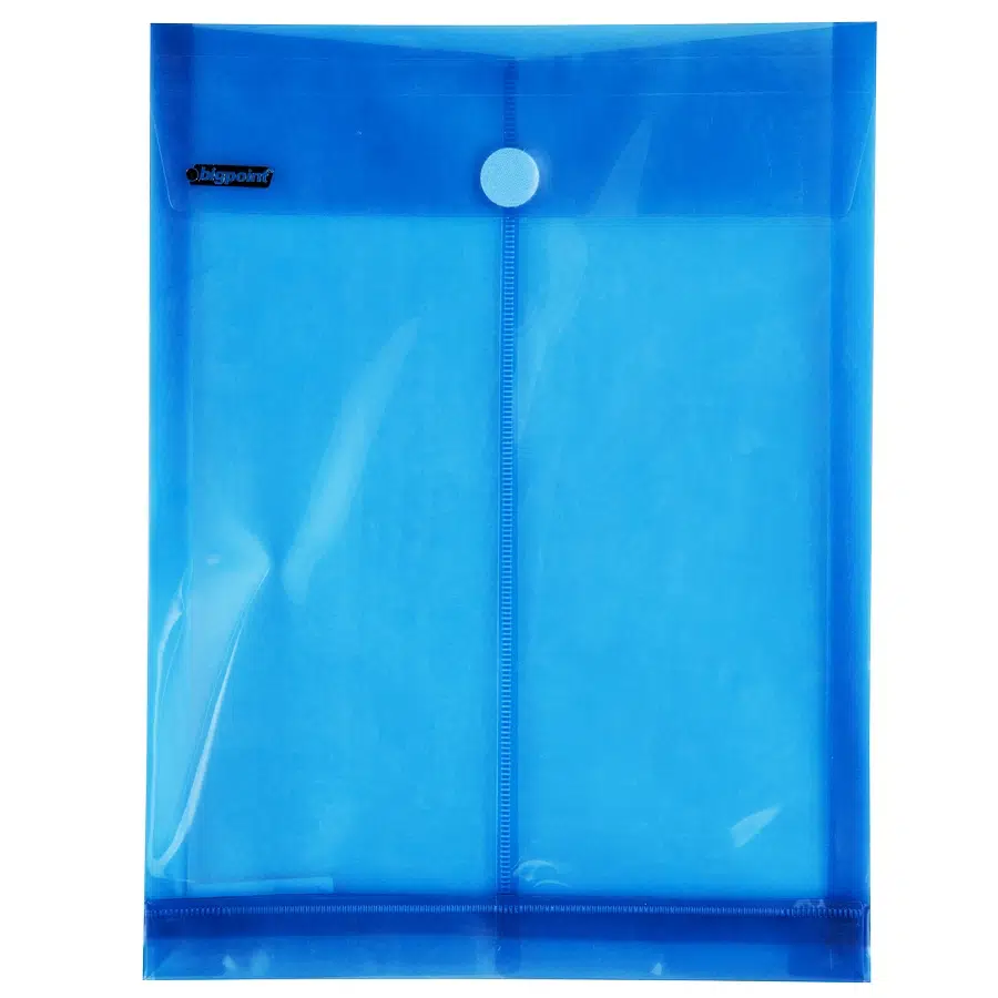 Bigpoint Döküman Dosyası Cırtlı A4 Mavi x 6 Adet