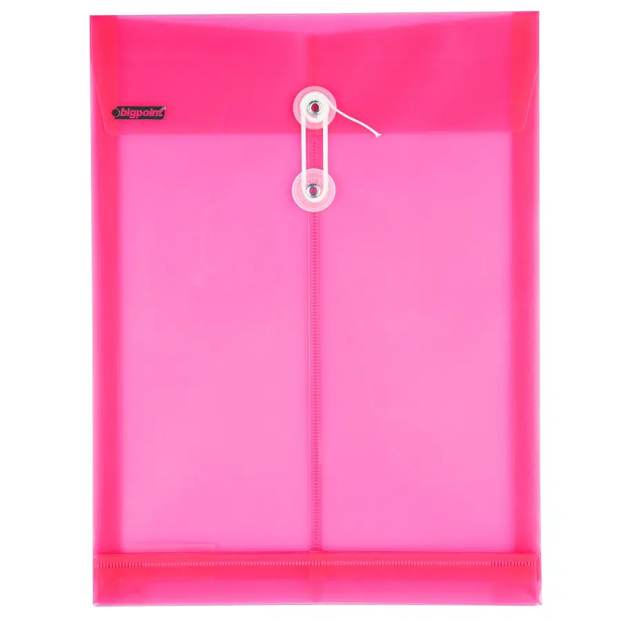 Bigpoint Döküman Dosyası İpli A4 Kırmızı x 10 Adet