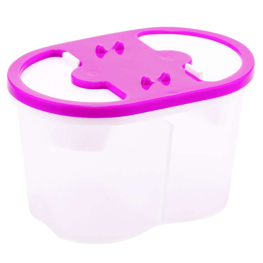 Bigpoint Fırça Yıkama Su Kabı 2 Bölmeli Pembe x 3 Adet