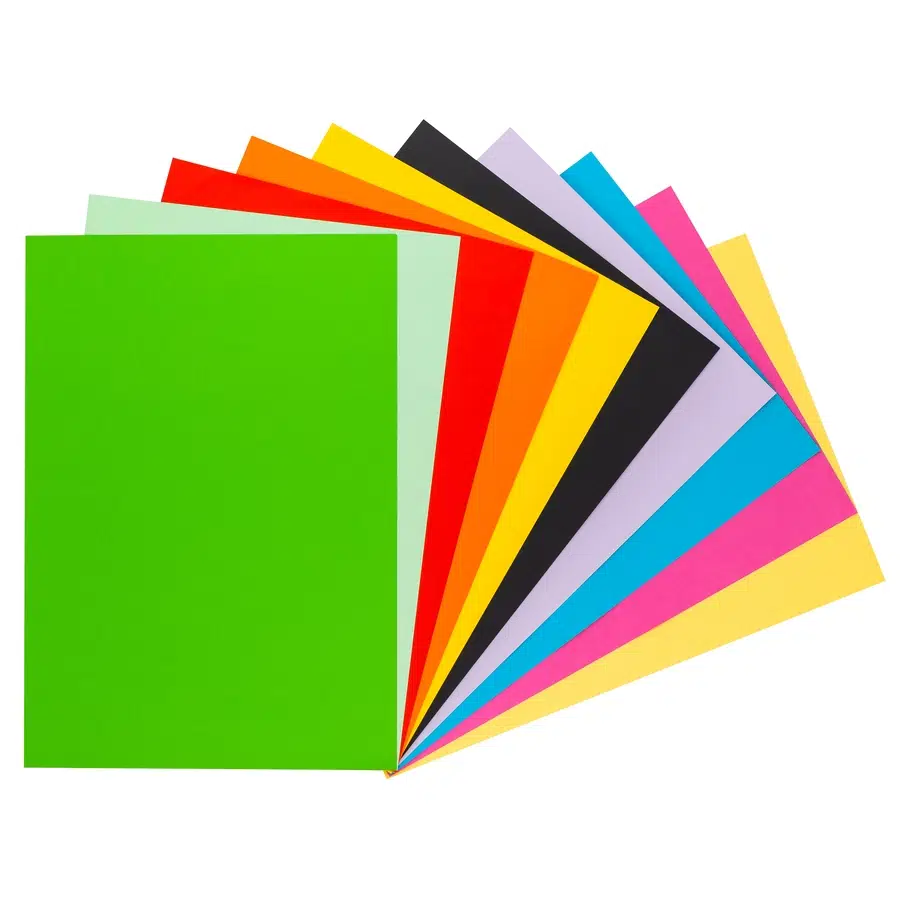 Bigpoint Fon Kartonu 35x50cm 120 Gram Karışık 10 Renk