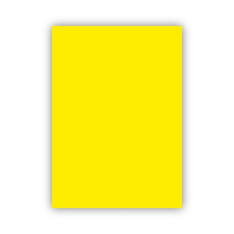 Bigpoint Fon Kartonu 50x70cm 120 Gram Limon Sarısı 100'lü Paket