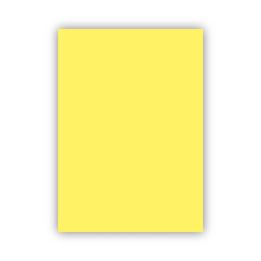 Bigpoint Fon Kartonu 50x70cm 120 Gram Sarı 100'lü