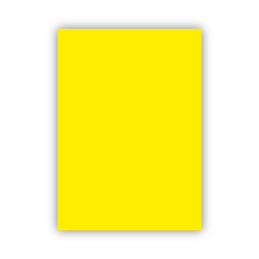 Bigpoint Fon Kartonu 50x70cm 160 Gram Limon Sarısı 100'lü Paket