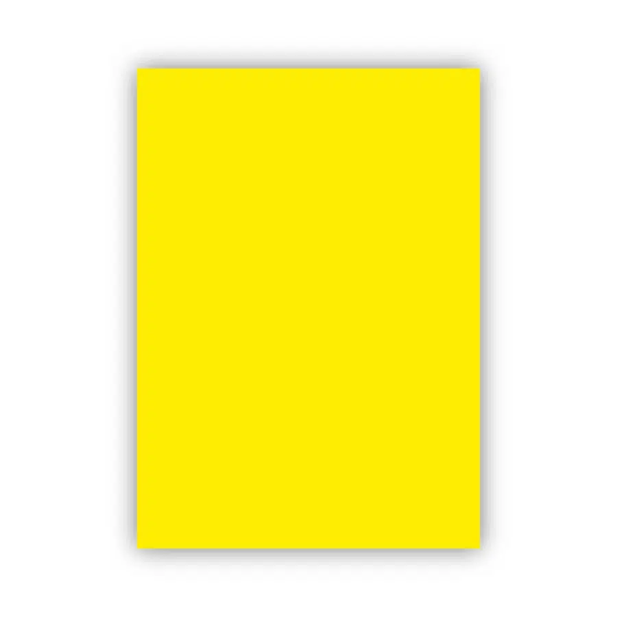 Bigpoint Fon Kartonu 50x70cm 160 Gram Limon Sarısı x 100 Adet
