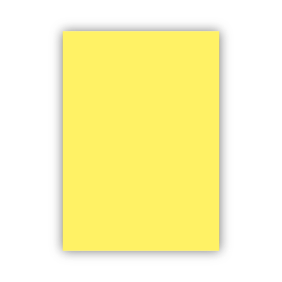 Bigpoint Fon Kartonu 50x70cm 160 Gram Sarı 100'lü Paket