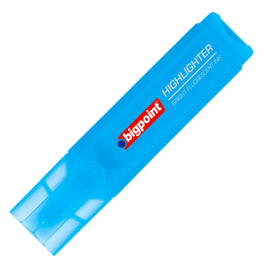 Bigpoint Fosforlu Kalem Mavi x 12 Adet