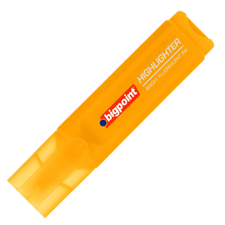 Bigpoint Fosforlu Kalem Turuncu x 12 Adet