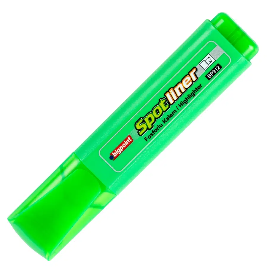 Bigpoint Fosforlu Kalem Yeşil x 12 Adet