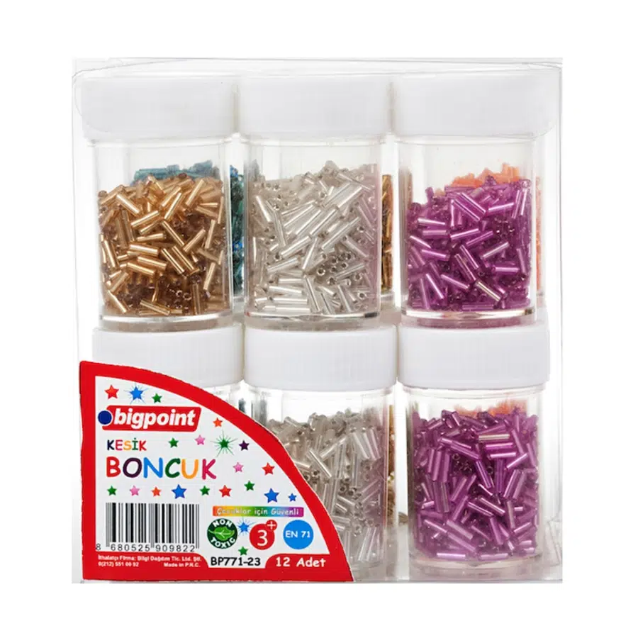 Bigpoint Kesik Boncuk x 12 Adet