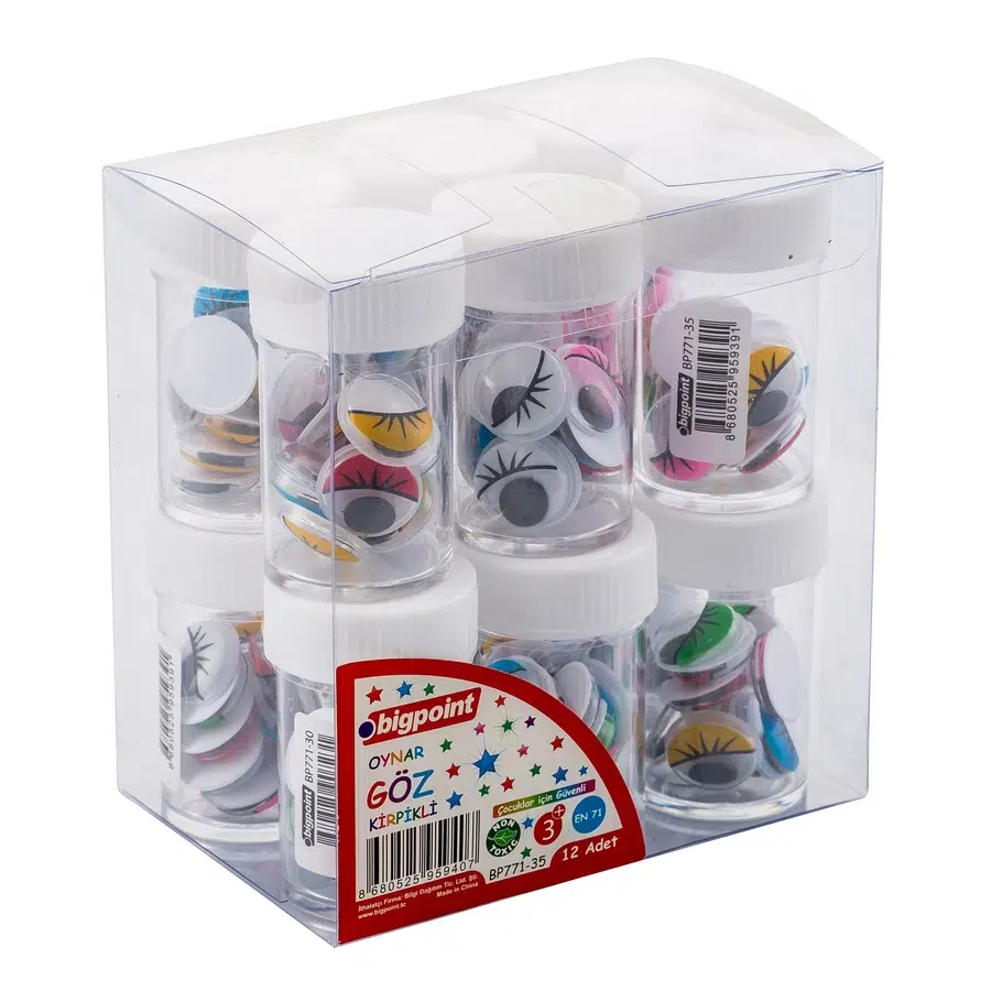 Bigpoint Kirpikli Oynar Göz x 12 Adet