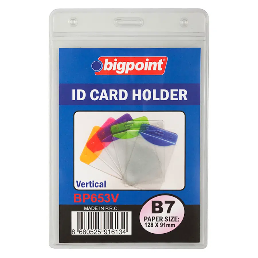 Bigpoint Korumalı Kart Poşeti Dikey B7 (91x128mm) x 10 Adet