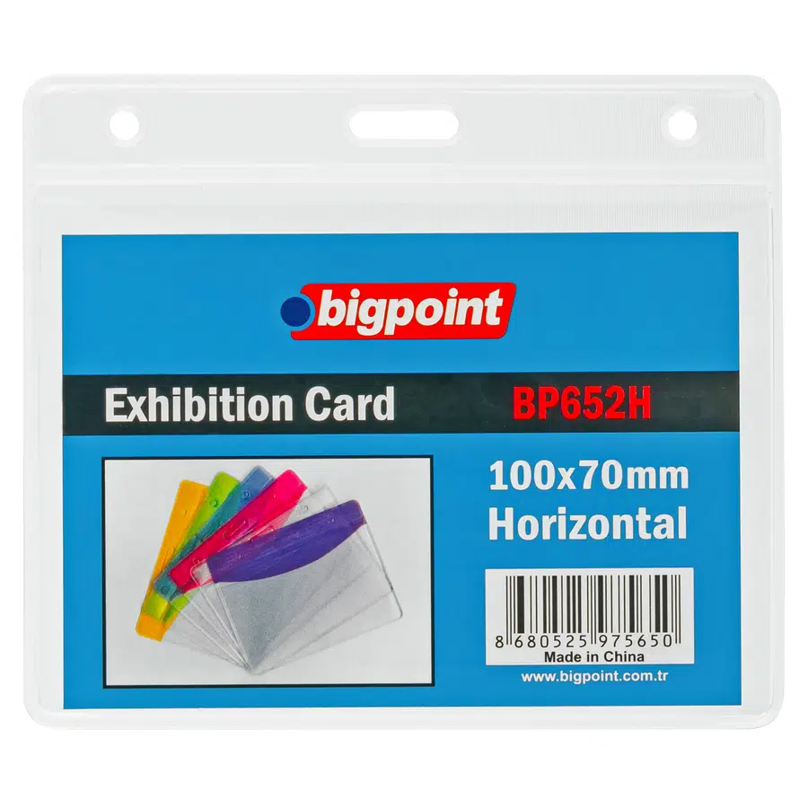 Bigpoint Korumalı Kart Poşeti Yatay 105x74mm x 10 Adet