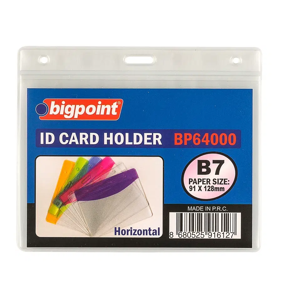 Bigpoint Korumalı Kart Poşeti Yatay B7 (128x91mm) x 10 Adet