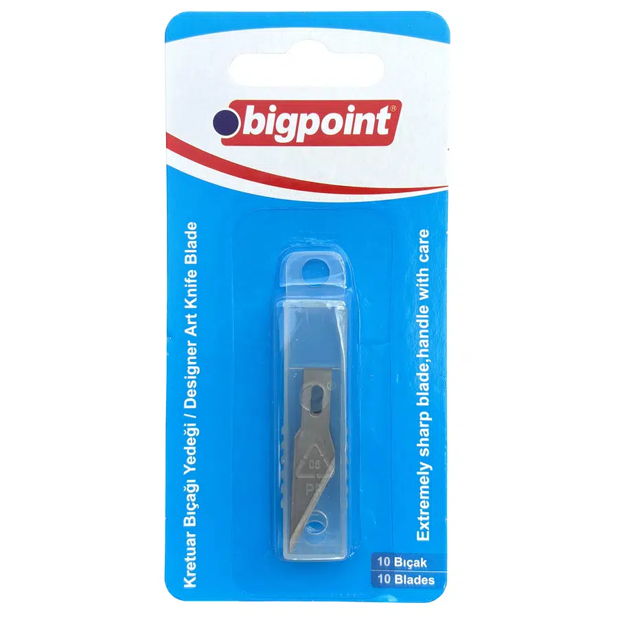 Bigpoint Kretuar Bıçağı Yedeği 10'lu x 4 Adet