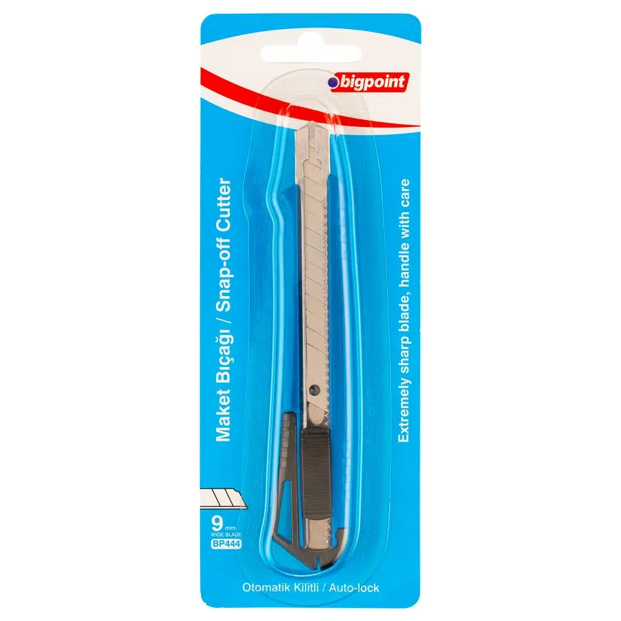 Bigpoint Maket Bıçağı Dar Metal Ağızlı x 24 Blister