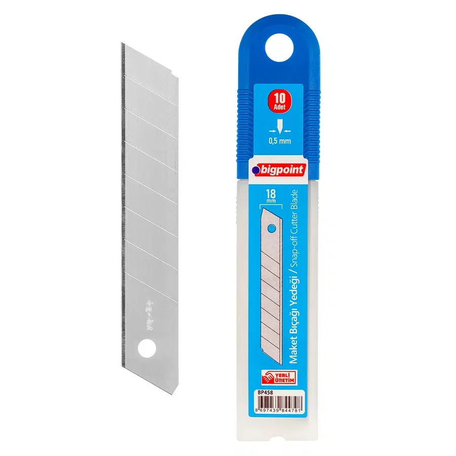 Bigpoint Maket Bıçağı Yedeği Geniş (18mm) x 10 Tüp