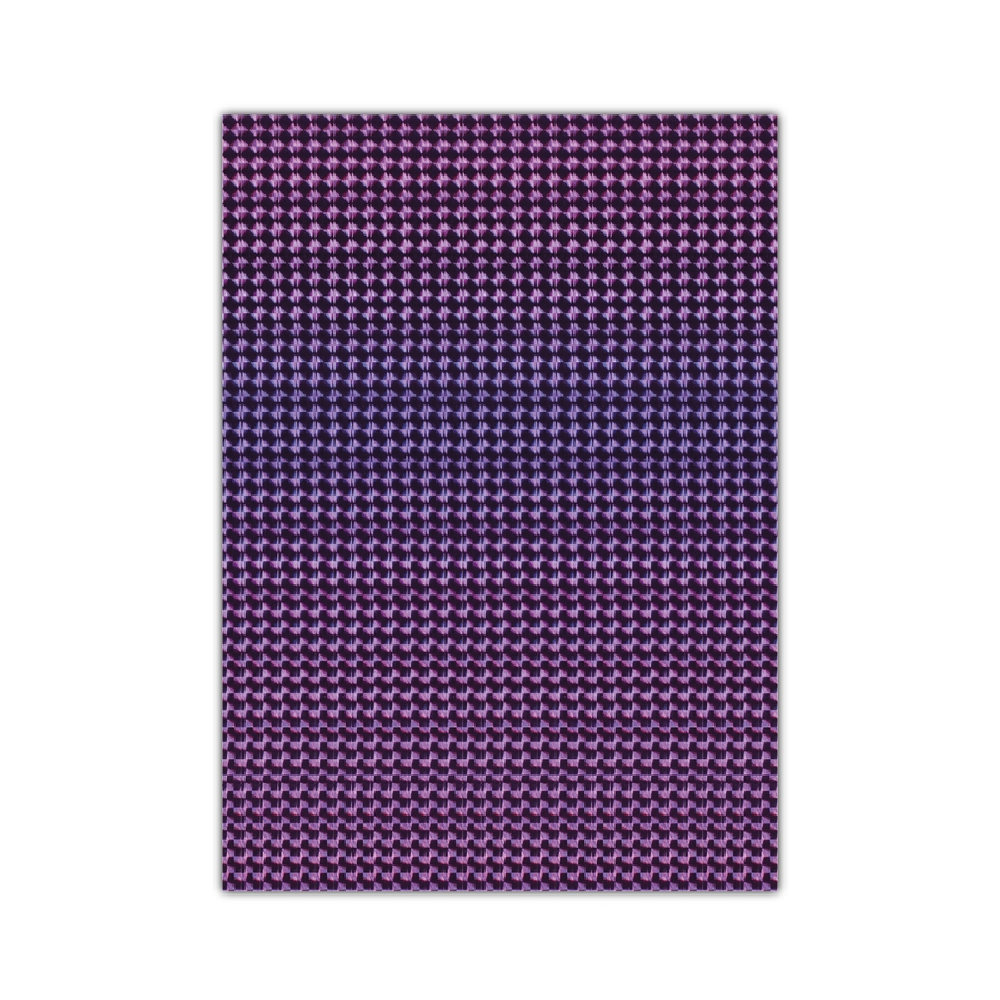 Bigpoint Metalik Renkli Karton 50x70cm Mor 10'lu Poşet