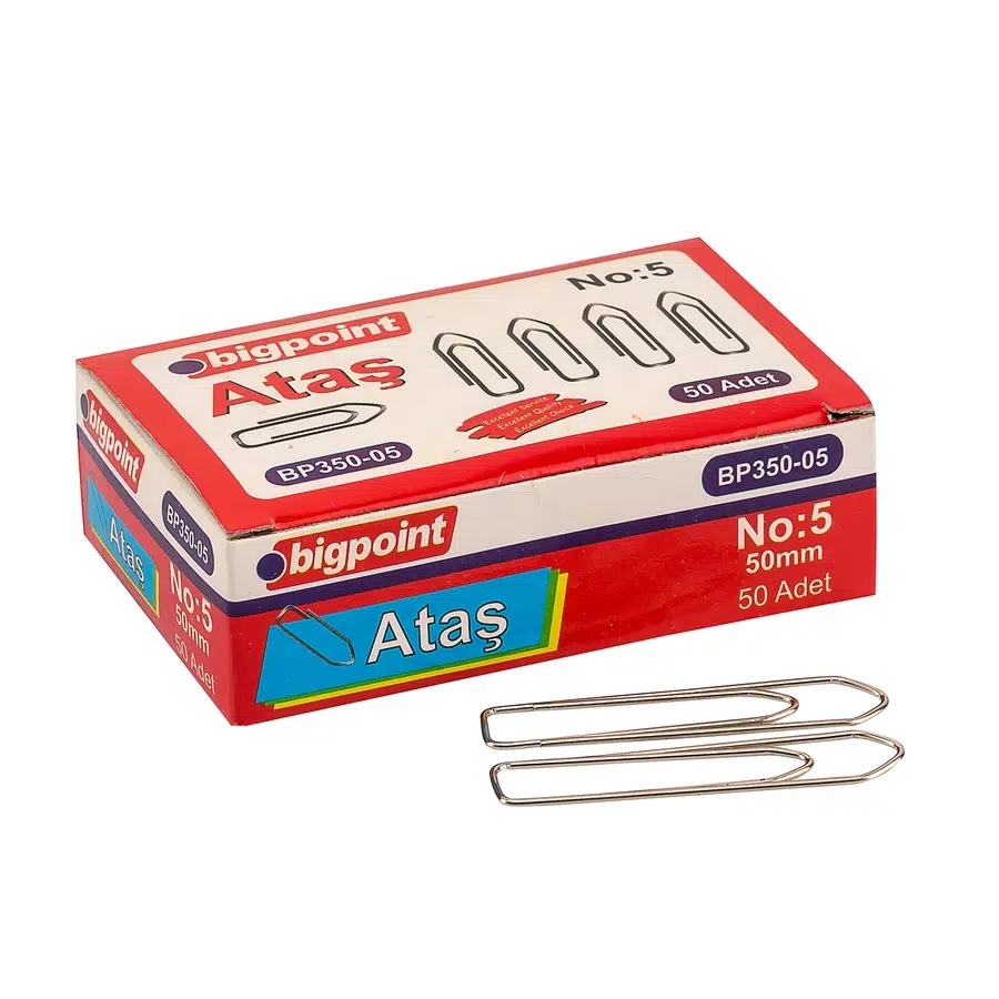 Bigpoint Nikel Ataş No:5 (50mm) x 10 Adet