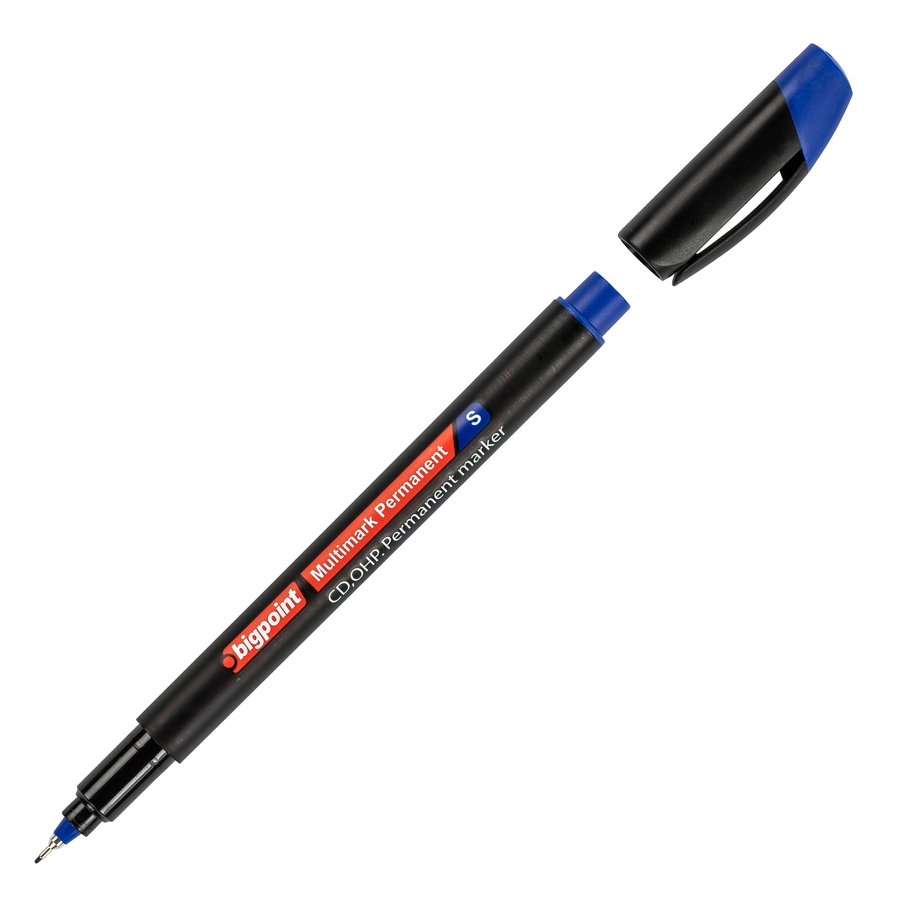 Bigpoint OHP Permanent (Asetat) Kalem S Mavi 12'li Kutu