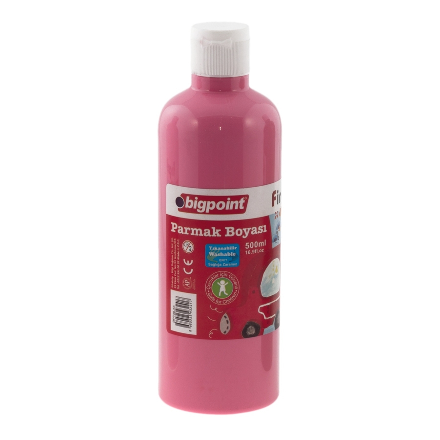 Bigpoint Parmak Boyası 500 ml Pembe X3'LÜ PAket