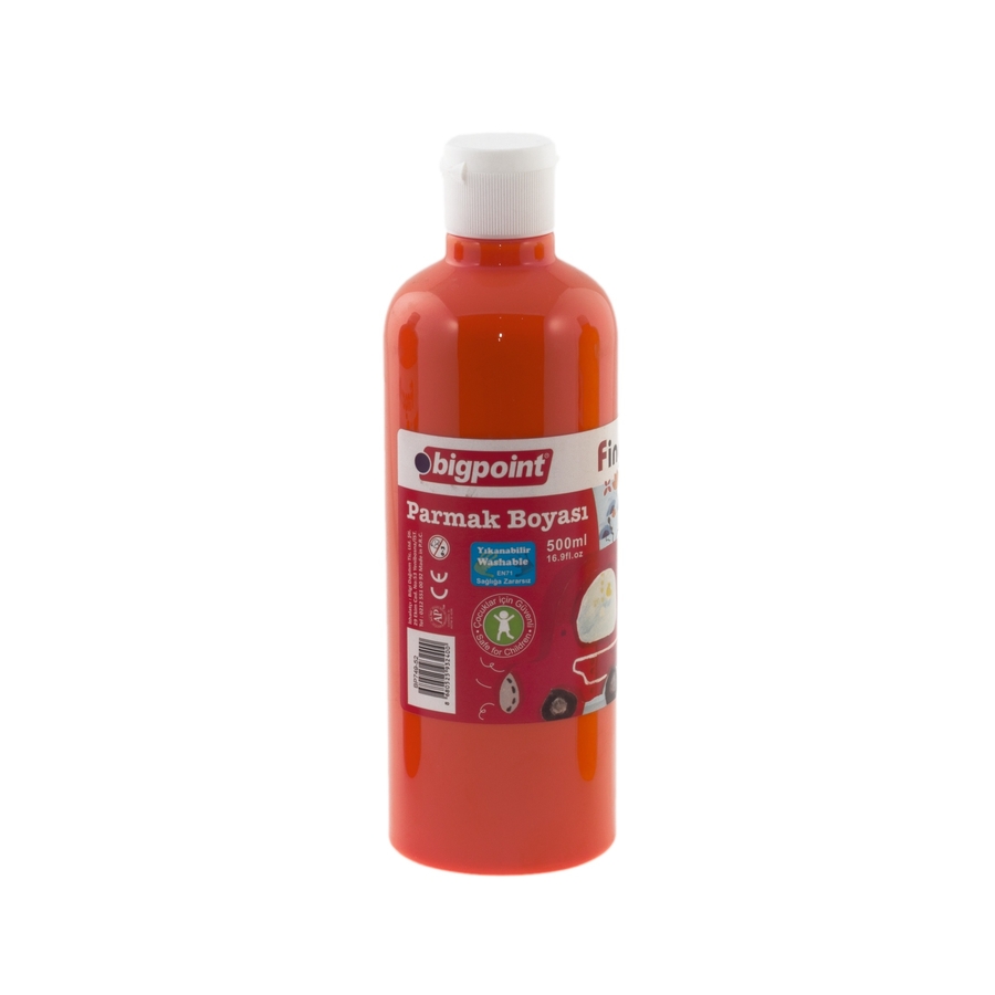 Bigpoint Parmak Boyası 500 ml Turuncu 3'lü Paket