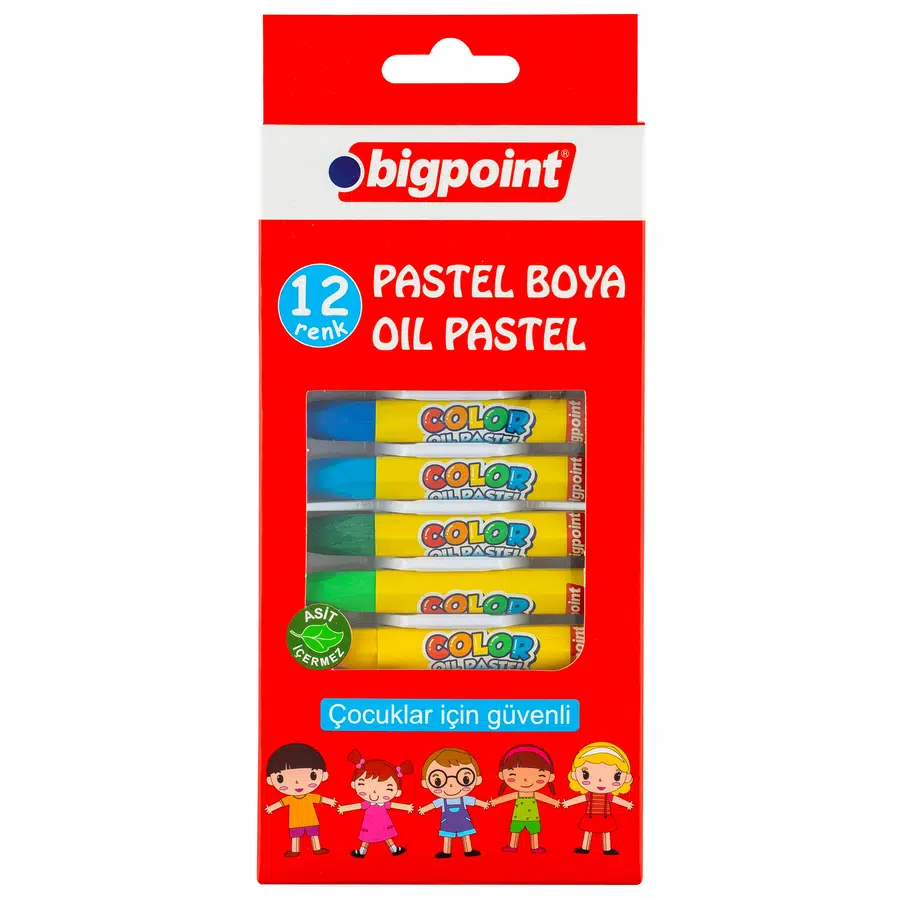 Bigpoint Pastel Boya 12 Renk