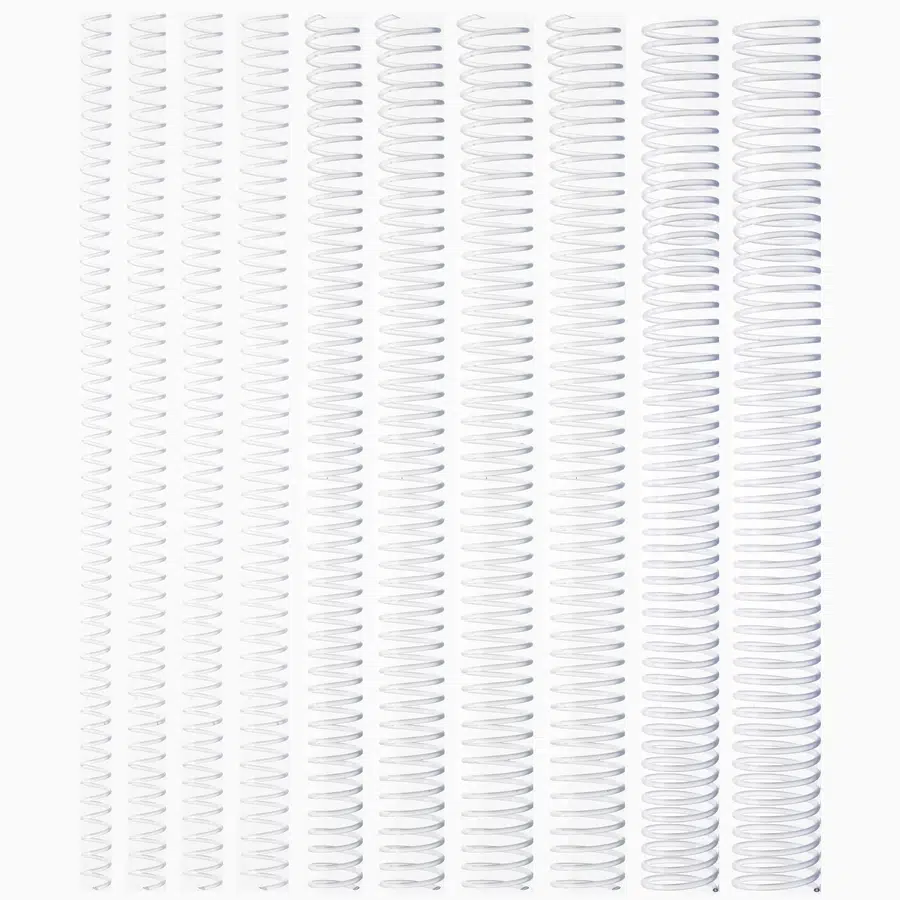 Bigpoint Plastik Helezon Spiral 6 mm Şeffaf 100'lü (4:1)