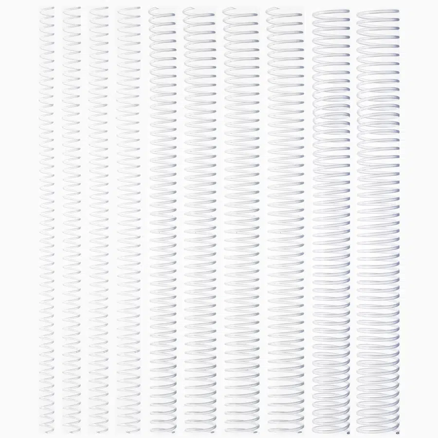 Bigpoint Plastik Helezon Spiral 6 mm Şeffaf 100'lü (4:1)