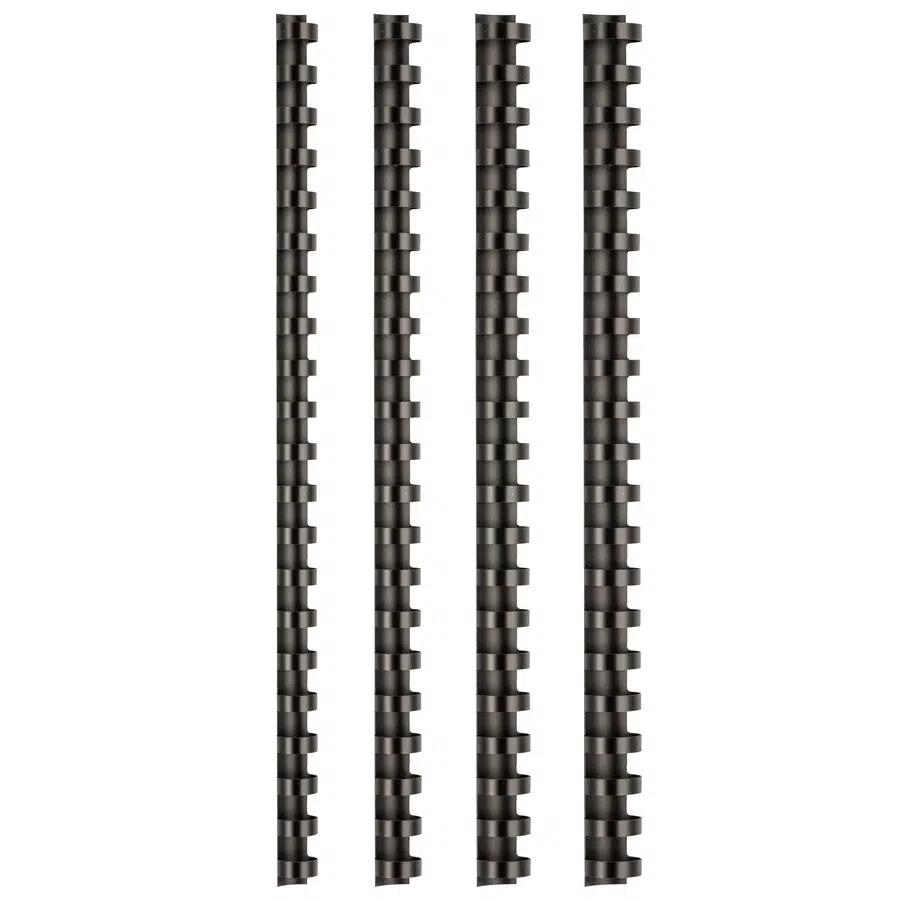 Bigpoint Plastik Spiral 6 mm Siyah 100'lü Kutu