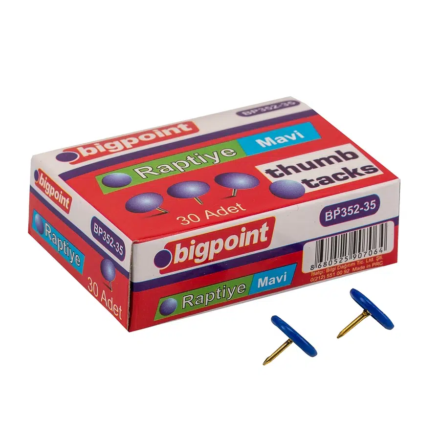 Bigpoint Renkli Raptiye Mavi x 10 Adet