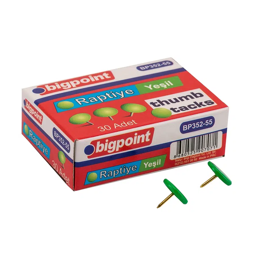 Bigpoint Renkli Raptiye Yeşil x 10 Adet