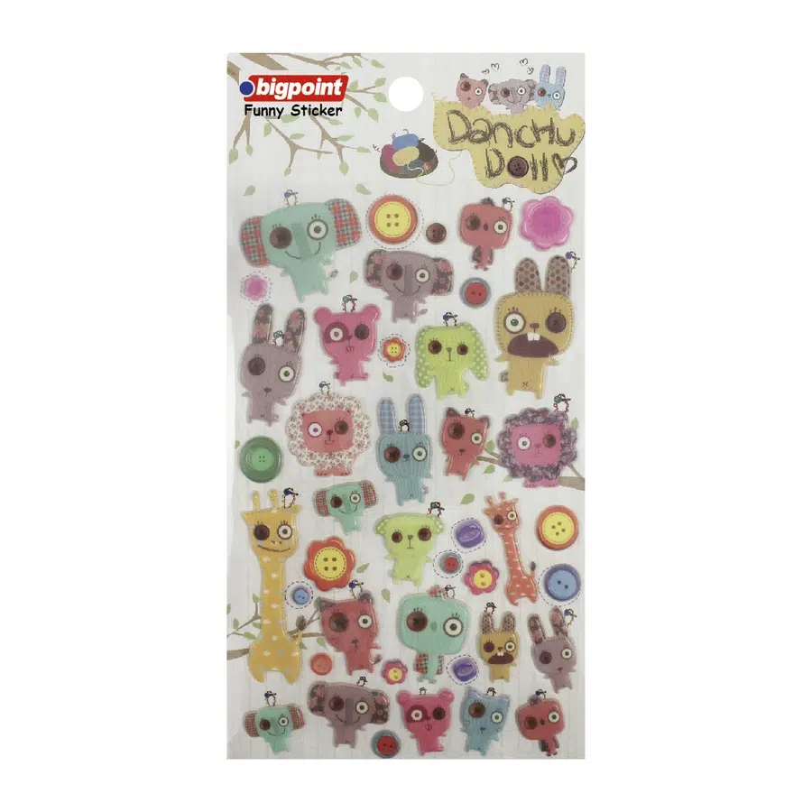 Bigpoint Sticker Bebek Yaratıklar x 15 Adet