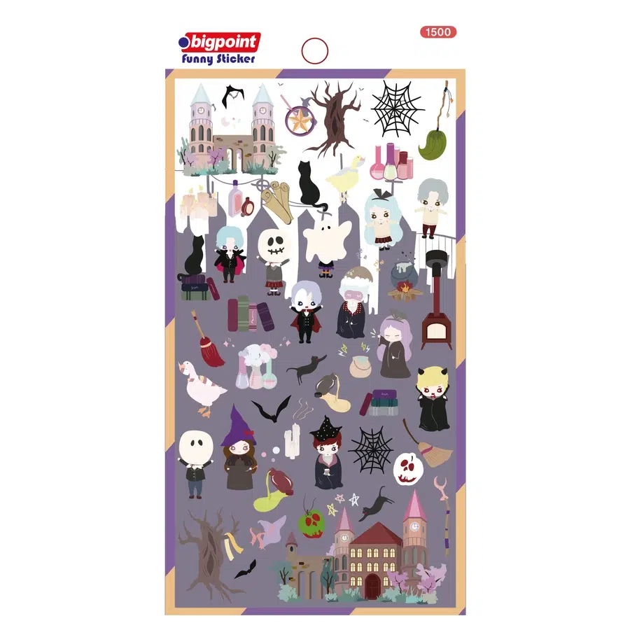 Bigpoint Sticker Cadılar x 15 Adet