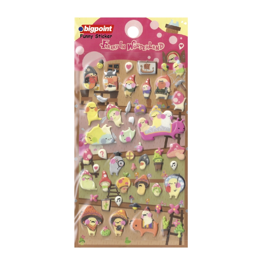 Bigpoint Sticker Harika Periler 15'li Paket