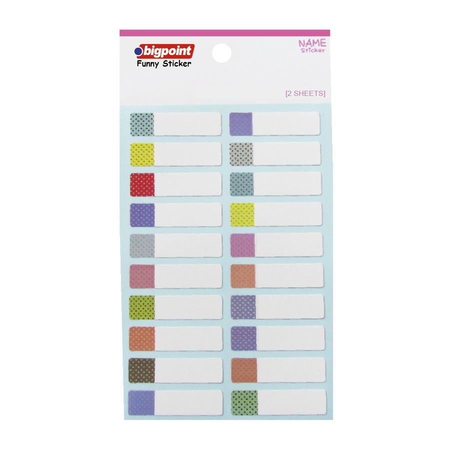 Bigpoint Sticker School Safari Hayvanları 2 Yaprak 15'li Paket