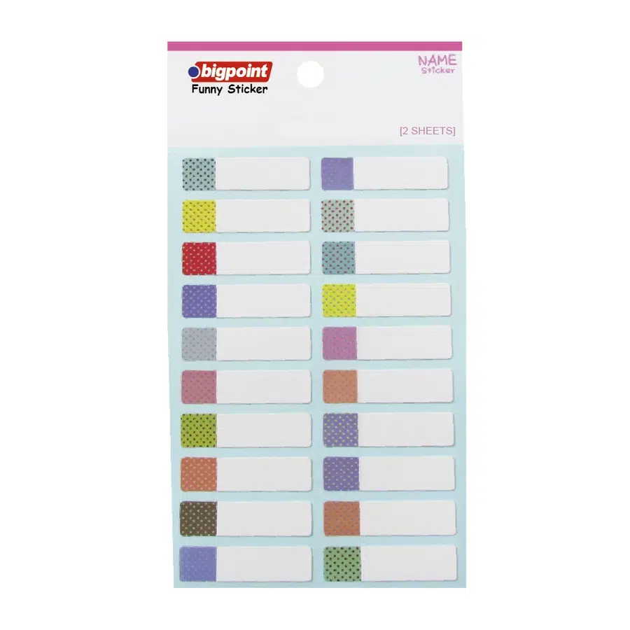 Bigpoint Sticker School Safari Hayvanları 2 Yaprak x 15 Adet