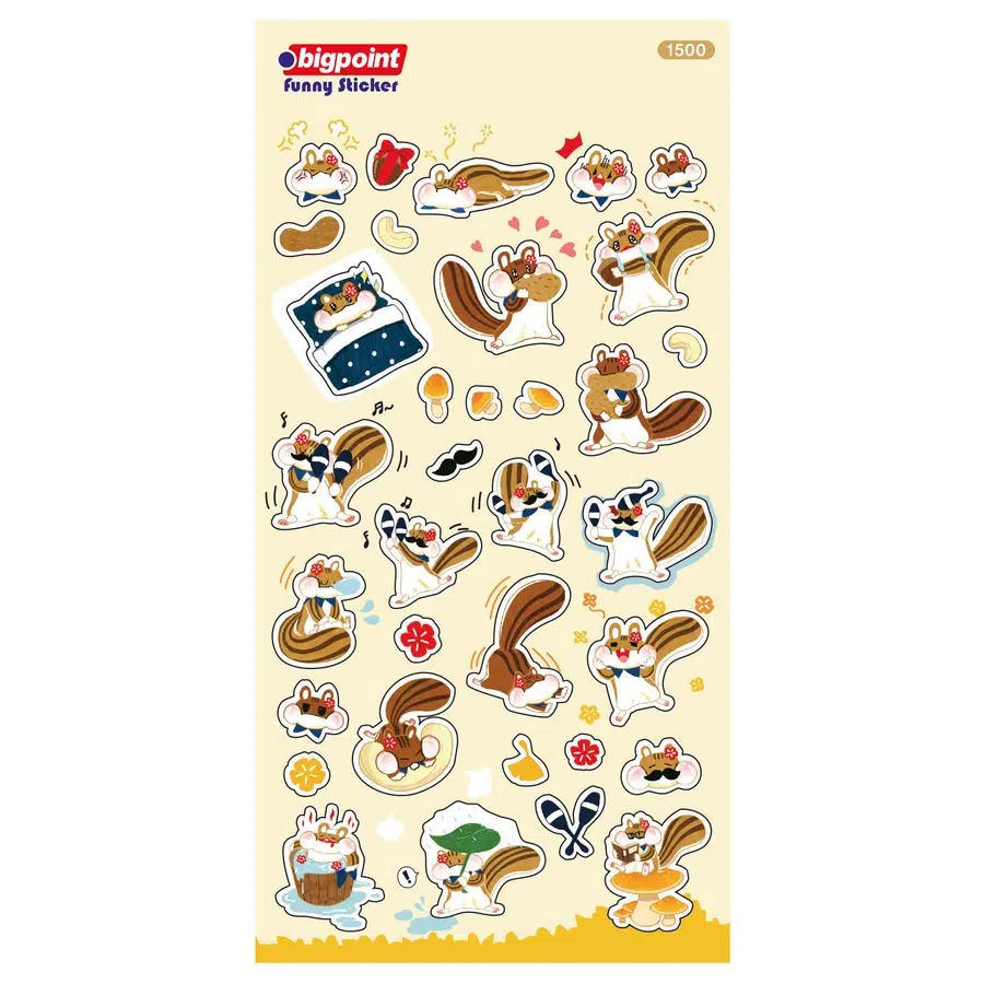 Bigpoint Sticker Sincaplar x 15 Adet